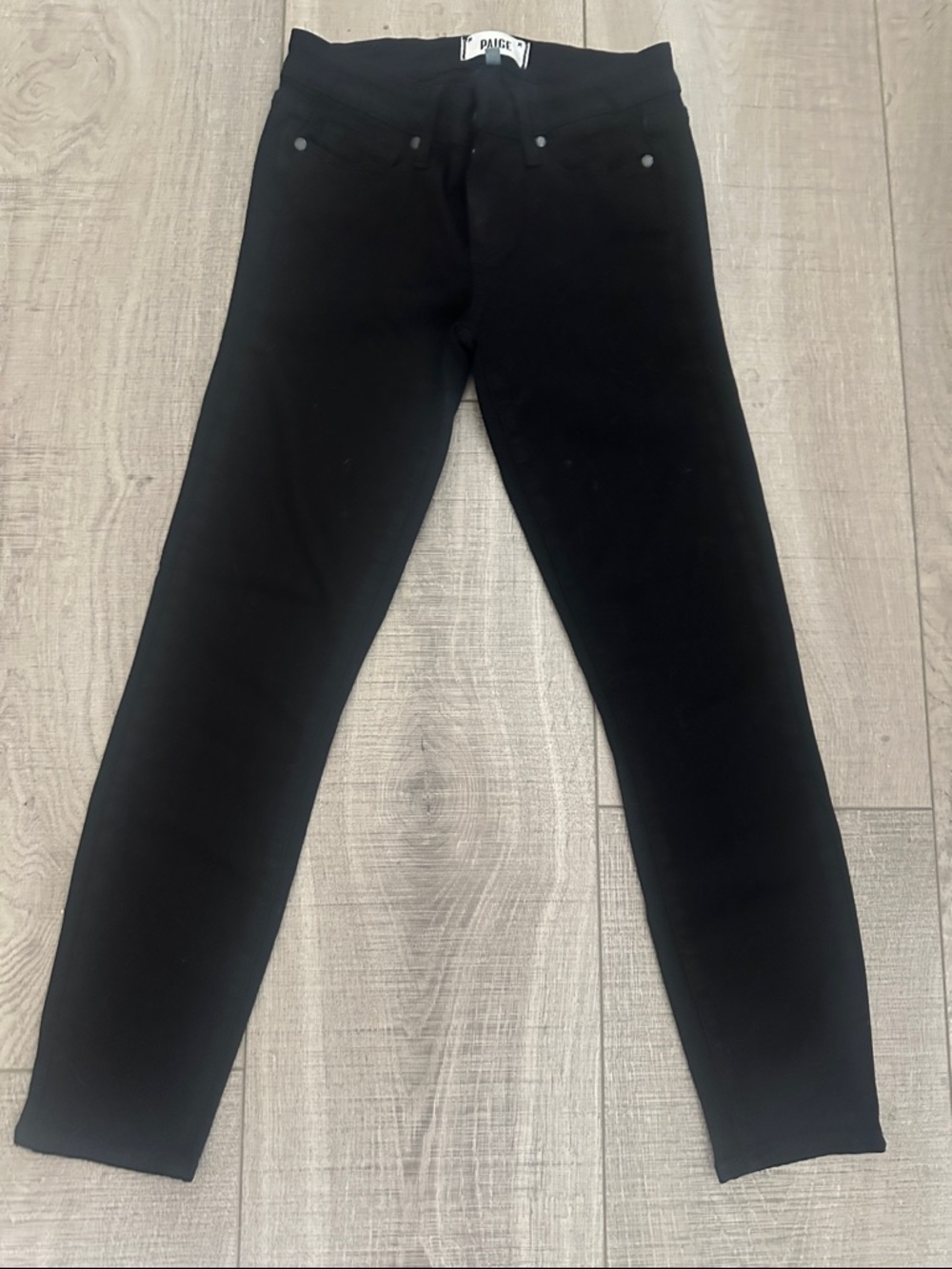 ~PAIGE Black Verdugo Crop Women’s Size 25 Jeans
